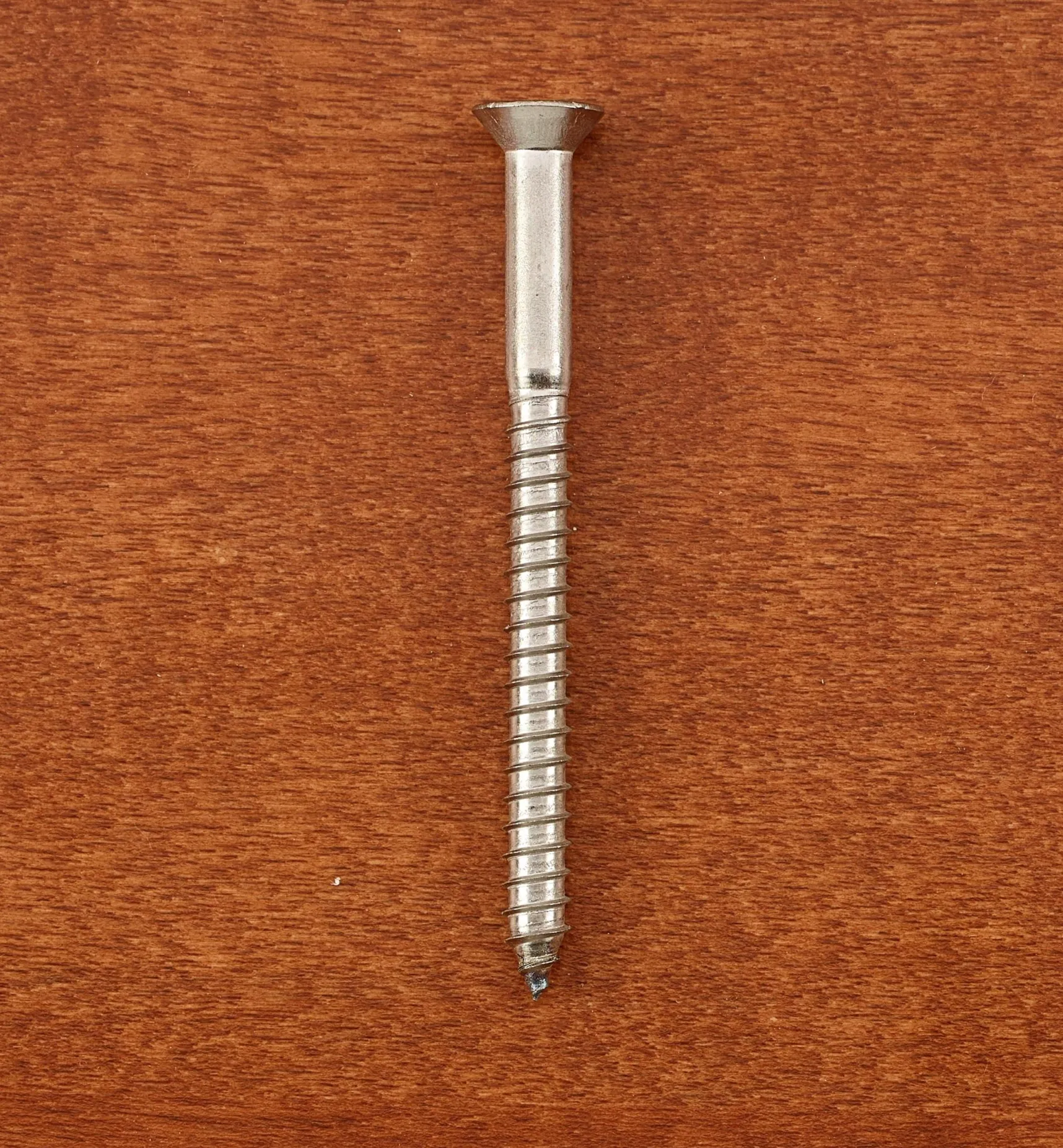 Discount #12 × 2 1/2" 316 Stainless-Steel Flat-Head Screws Screws