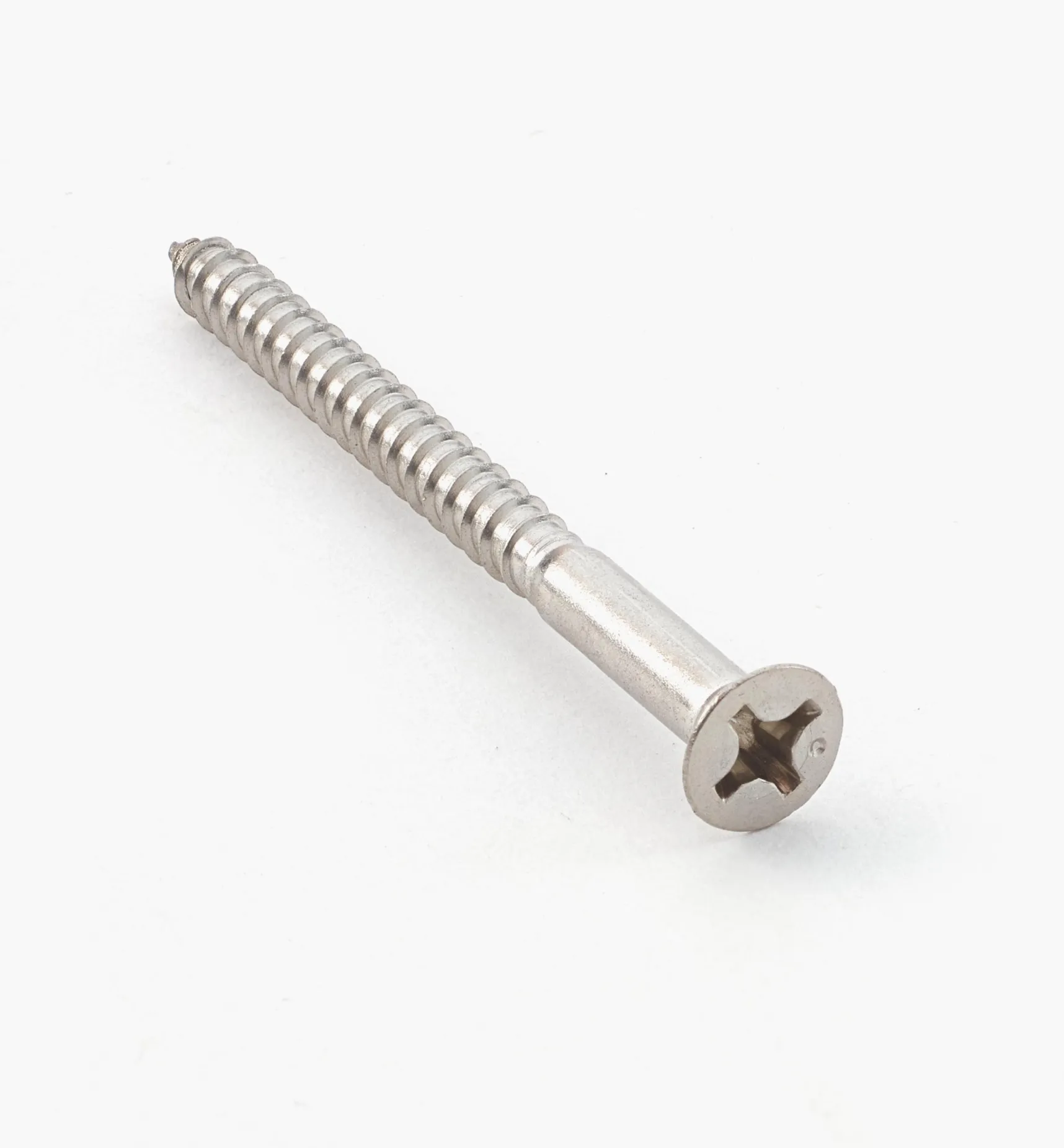 Discount #12 × 2 1/2" 316 Stainless-Steel Flat-Head Screws Screws