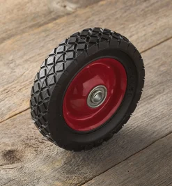 Best 6" × 1 1/2" Solid Rubber Wheel Garden Care