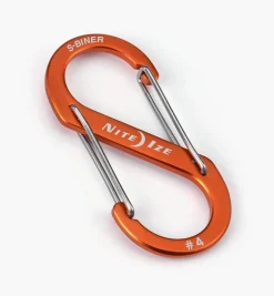 3 1/2" Aluminum S-Biner Carabiner Storage & Organization