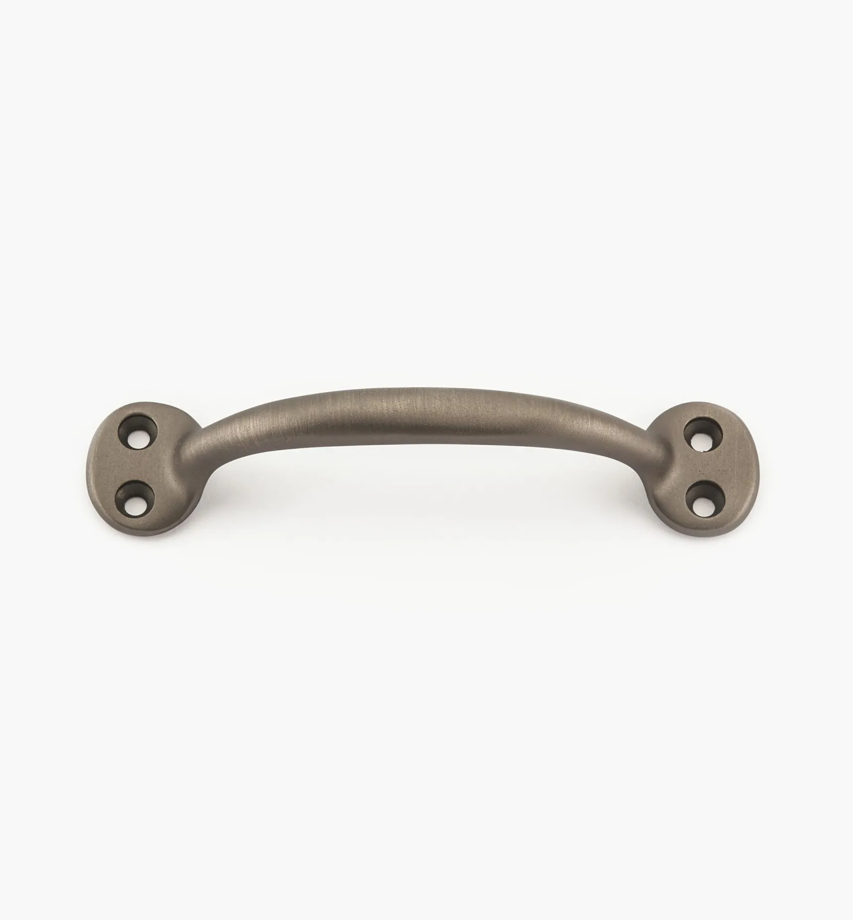 Discount 4 7/8" Cast Brass Oval-Post Utility Handle Handles