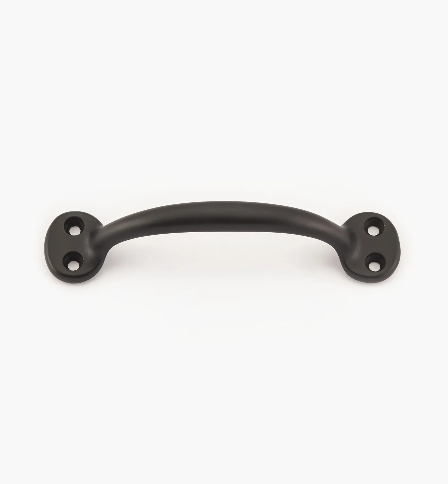 Discount 4 7/8" Cast Brass Oval-Post Utility Handle Handles