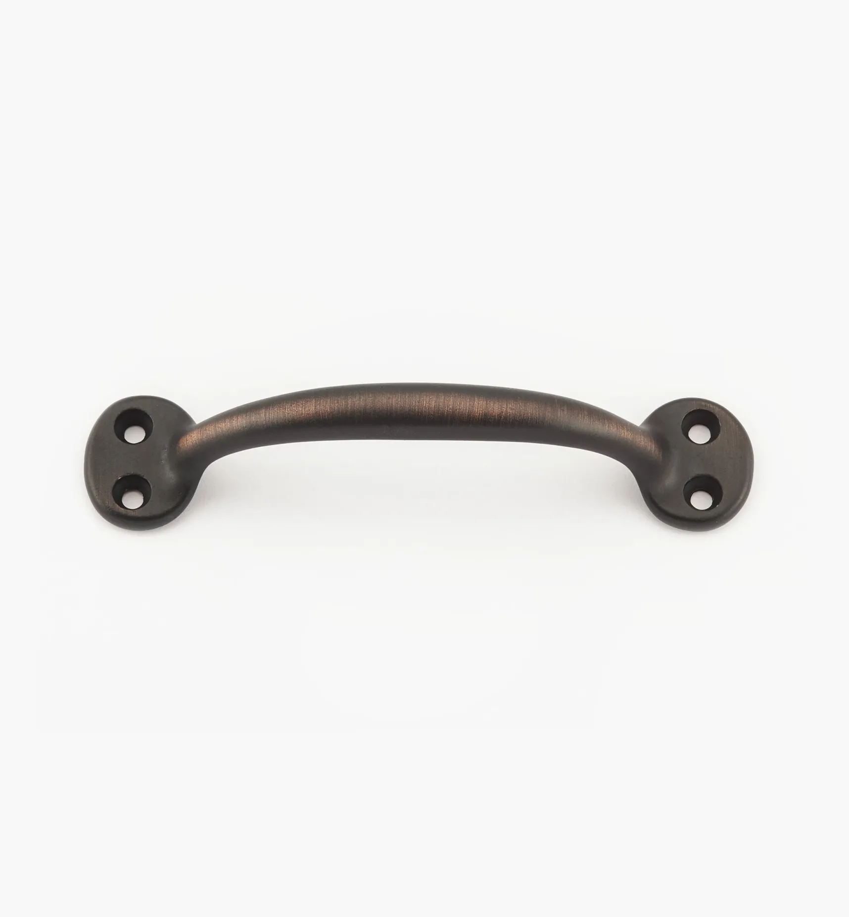 Discount 4 7/8" Cast Brass Oval-Post Utility Handle Handles