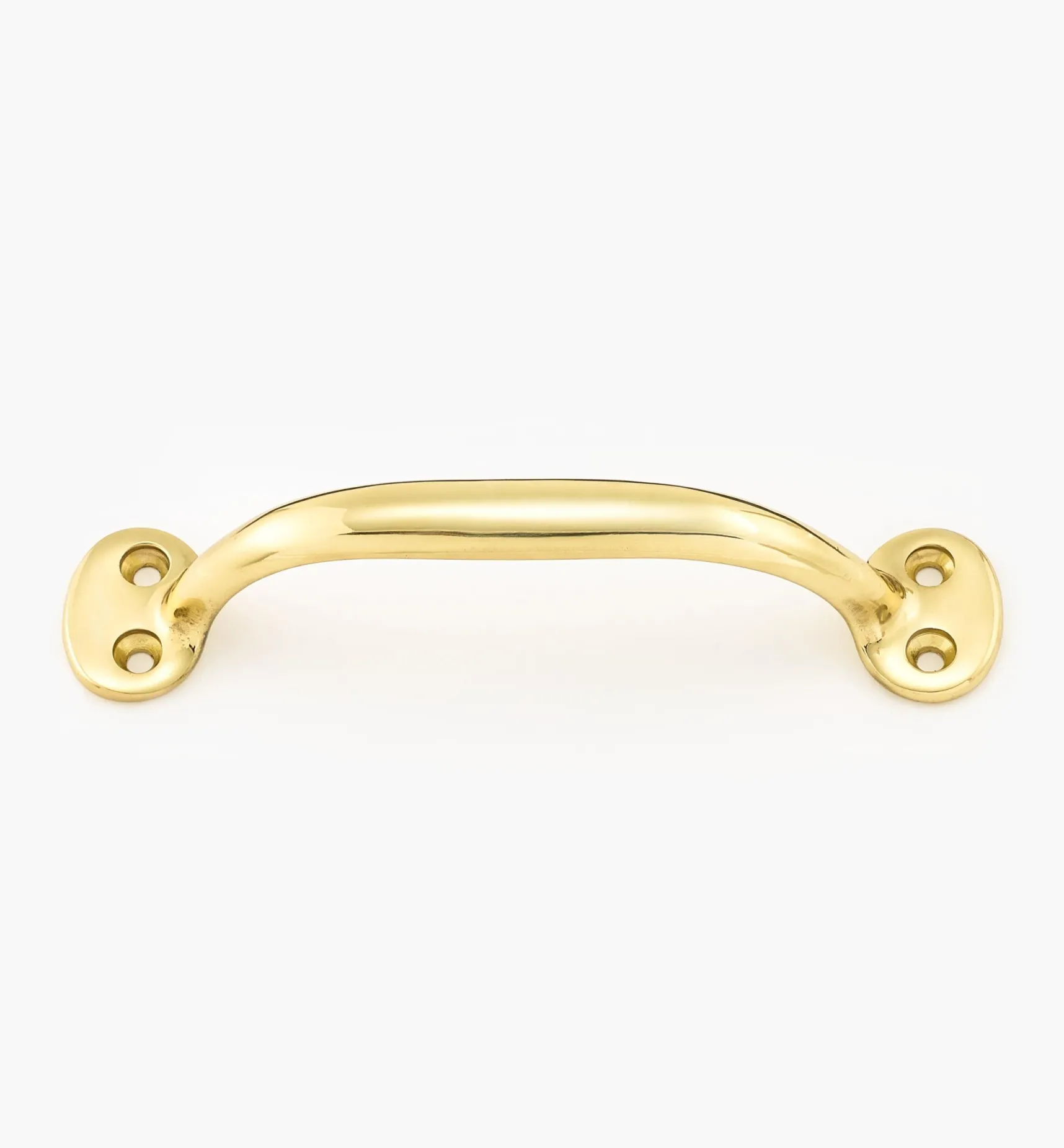 Best 5 1/2" Cast Brass Oval-Post Utility Handle Handles