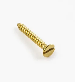 Clearance 1/2" #1 Flat-Head Brass Screws Screws