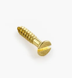 Best 1/2" #3 Flat-Head Brass Screws Screws