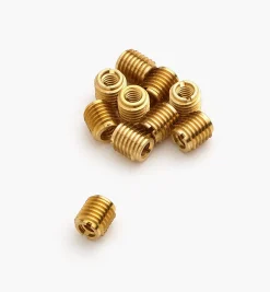 1/4-20 Brass Knife-Edge Insert Nuts Jig & Fixture Parts