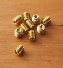 Discount 6-32 Brass Knife-Edge Insert Nuts Fasteners