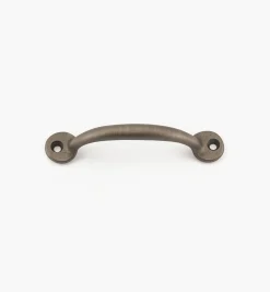 New 4" Cast Brass Oval-Post Utility Handle Handles
