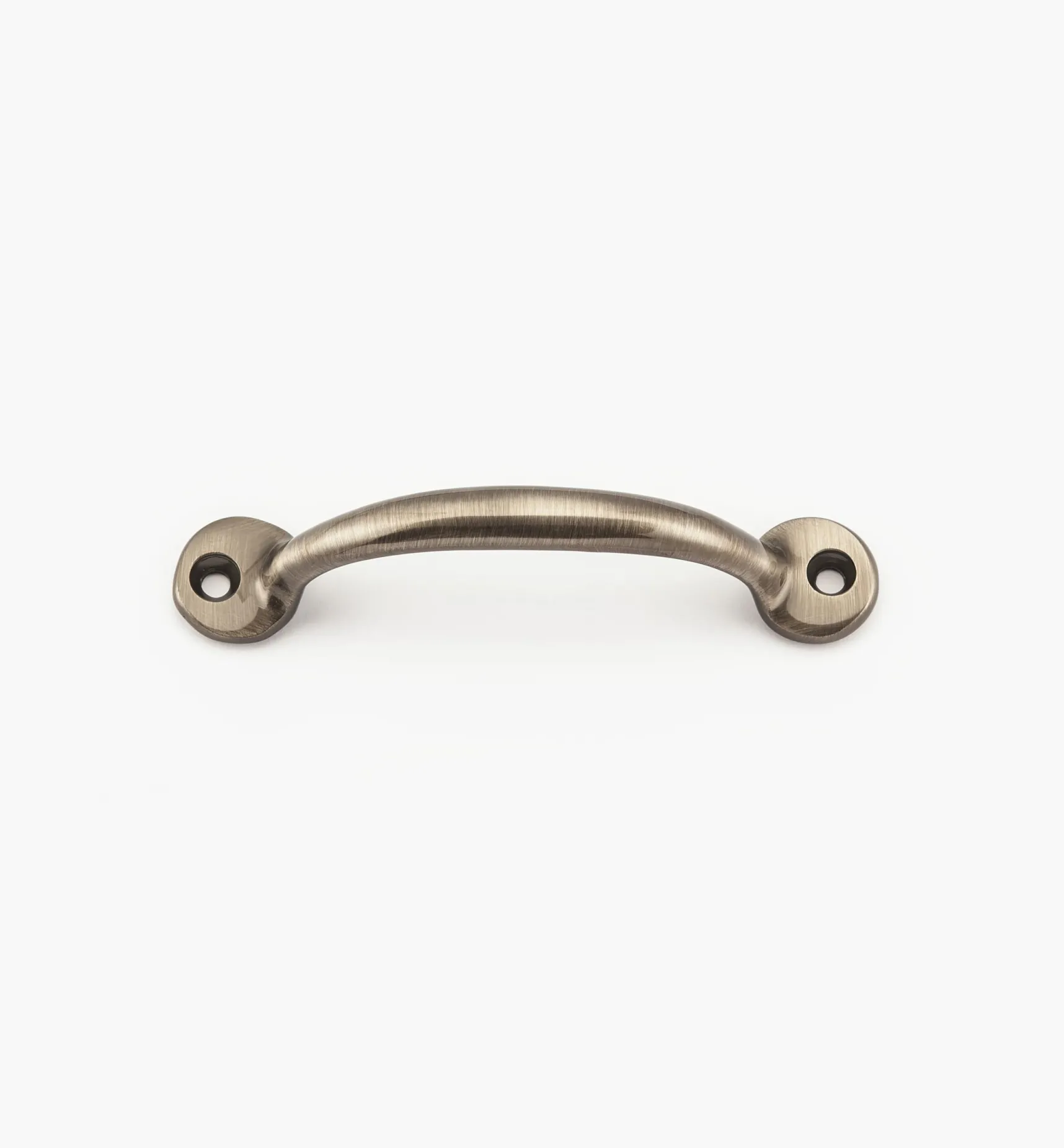 New 4" Cast Brass Oval-Post Utility Handle Handles