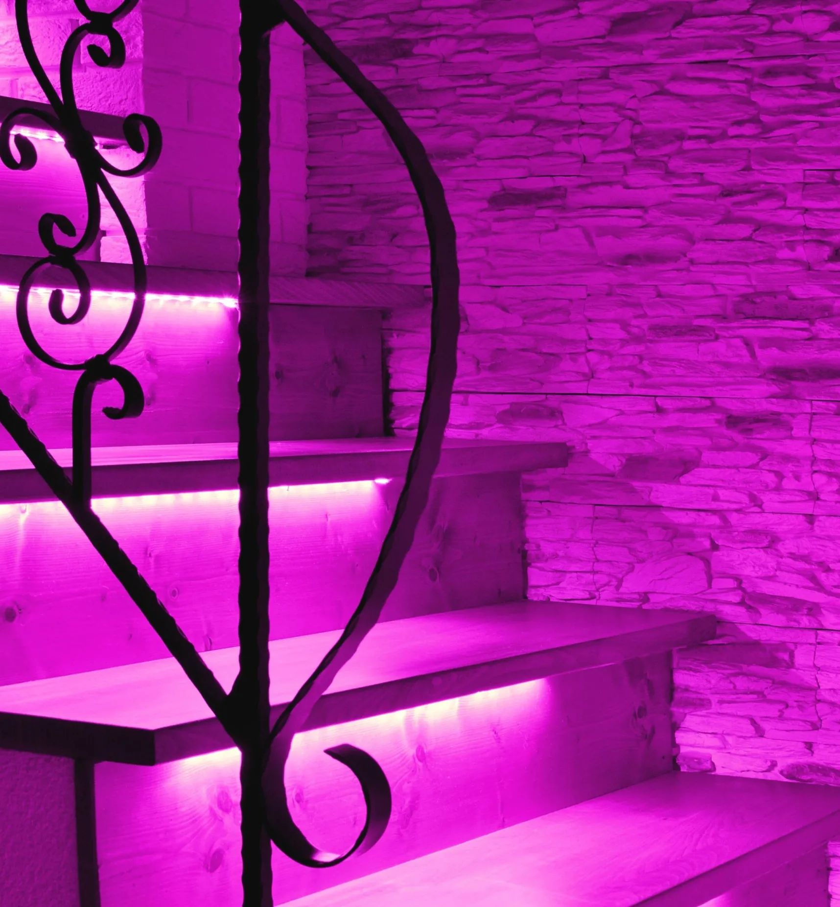 32' Color-Controlled RGB+W LED Tape Light Set, 30+30 LEDs/m Lighting