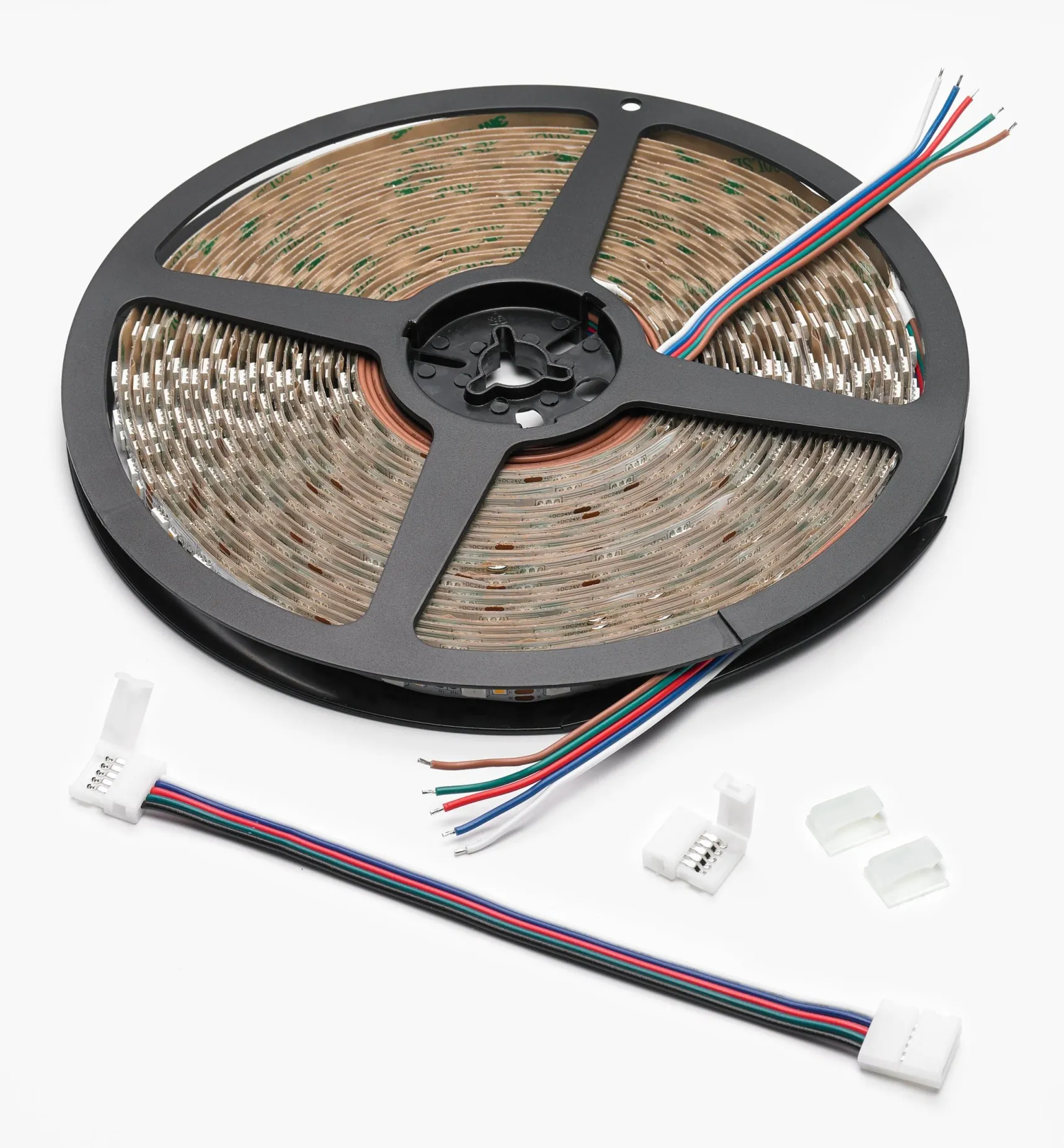 Best 32' Color-Controlled RGB+W LED Tape Light Set, 60+60 LEDs/m Lighting
