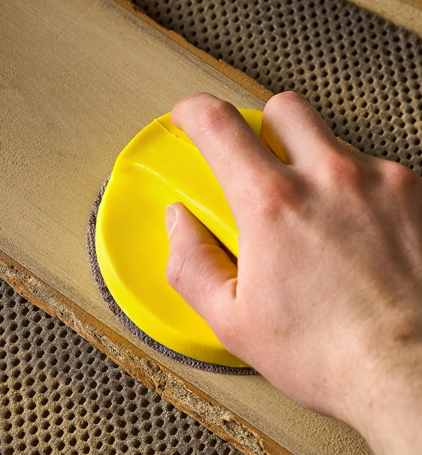 Outlet 5" Disc Sanding Block Hand Tools