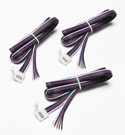 Discount 48" Extension Connectors For RGB+W LED Tape Lights Lighting