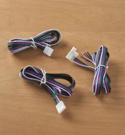 Discount 48" Extension Connectors For RGB+W LED Tape Lights Lighting