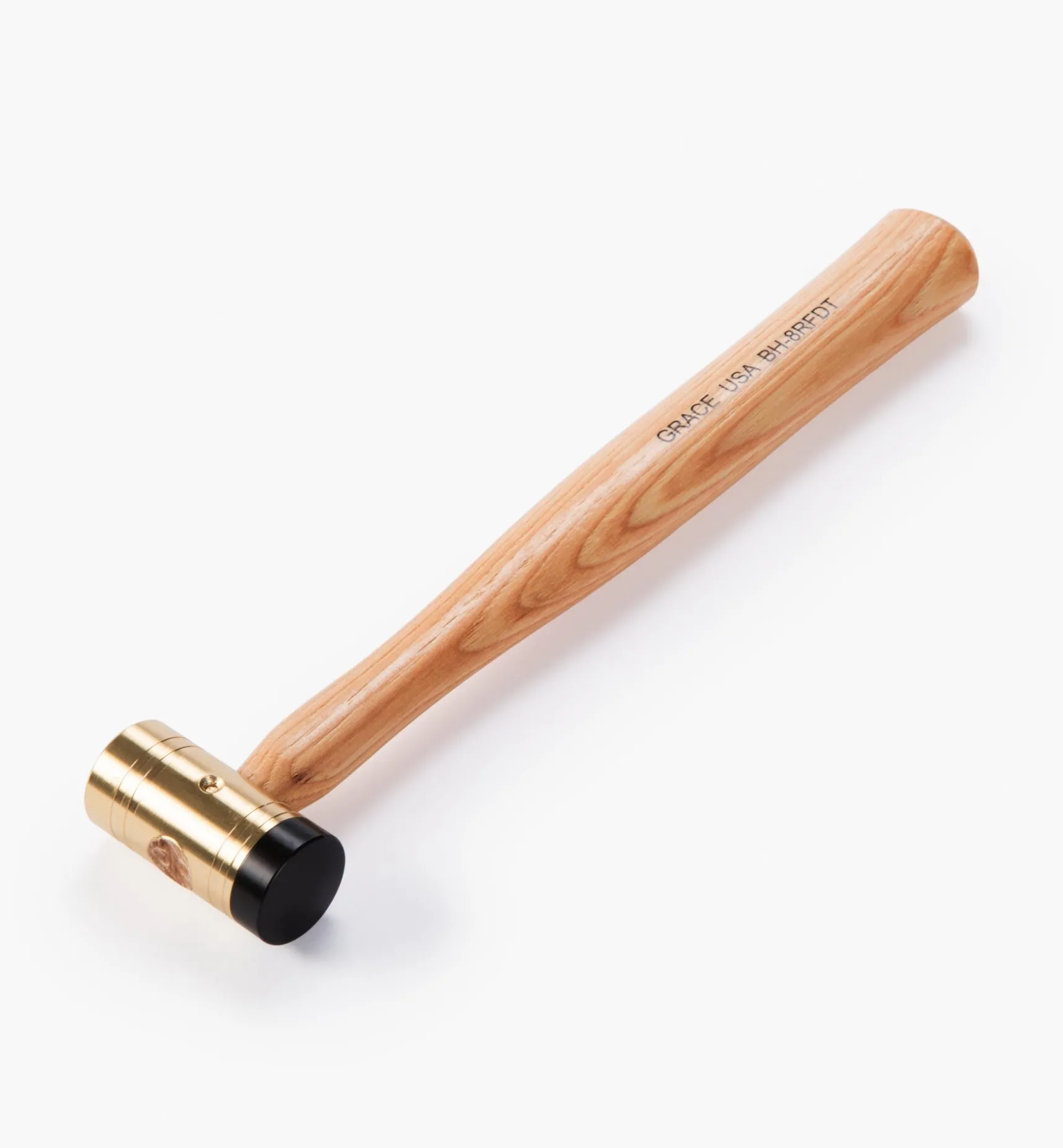 8 Oz Delrin-Faced Brass Hammer Hand Tools