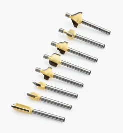 New 1/8" Shank Carbide-Tipped Router Bits Routing