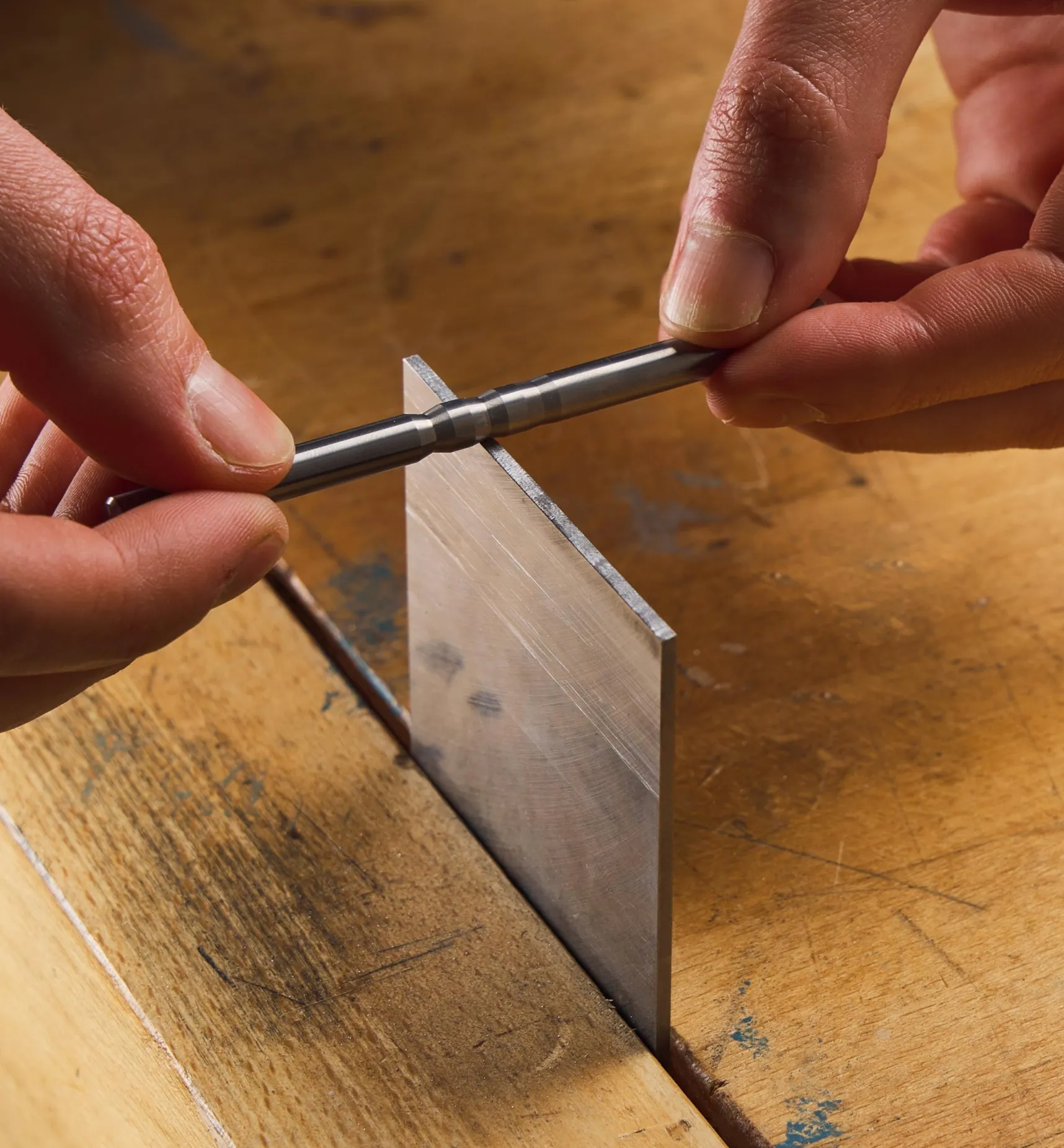 Clearance Accu-Burr Burnishing Rod For Scraper Plane Blades Sharpening