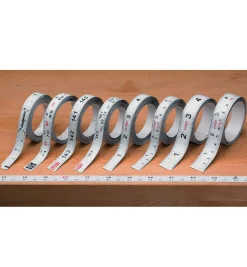 Hot Adhesive Bench Tapes Marking & Measuring