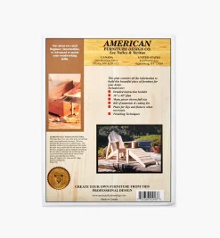 Discount Adirondack California-Style Furniture Plans Plans