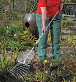 New Adjustable Fan Rakes Lawn Care