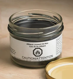 Online Allbäck Black Linseed Oil Wax Supplies