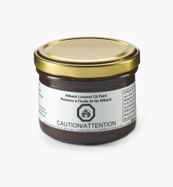 Hot Allbäck Chocolate Linseed Oil Paint Supplies