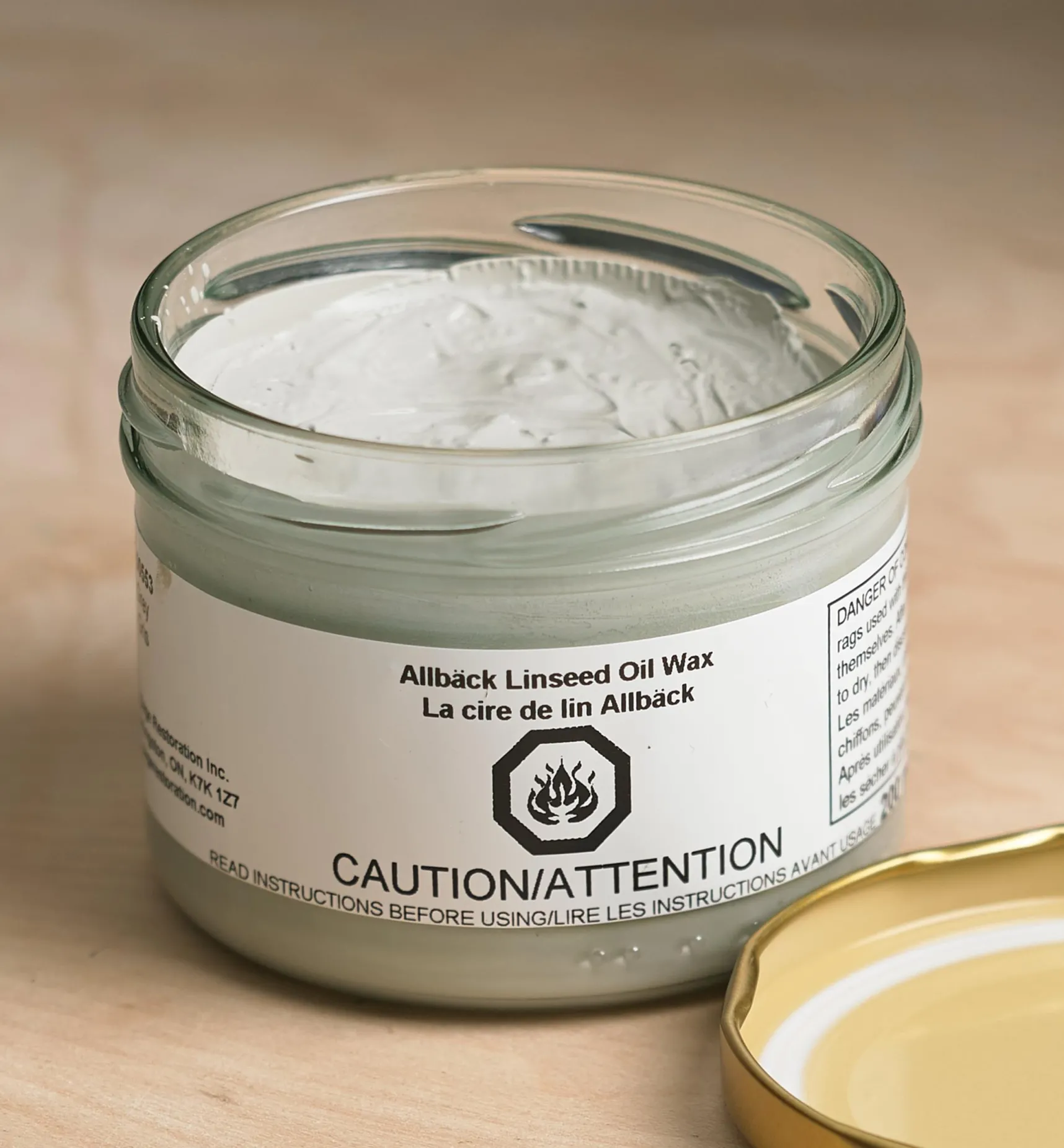 Discount Allbäck Gray Linseed Oil Wax Supplies