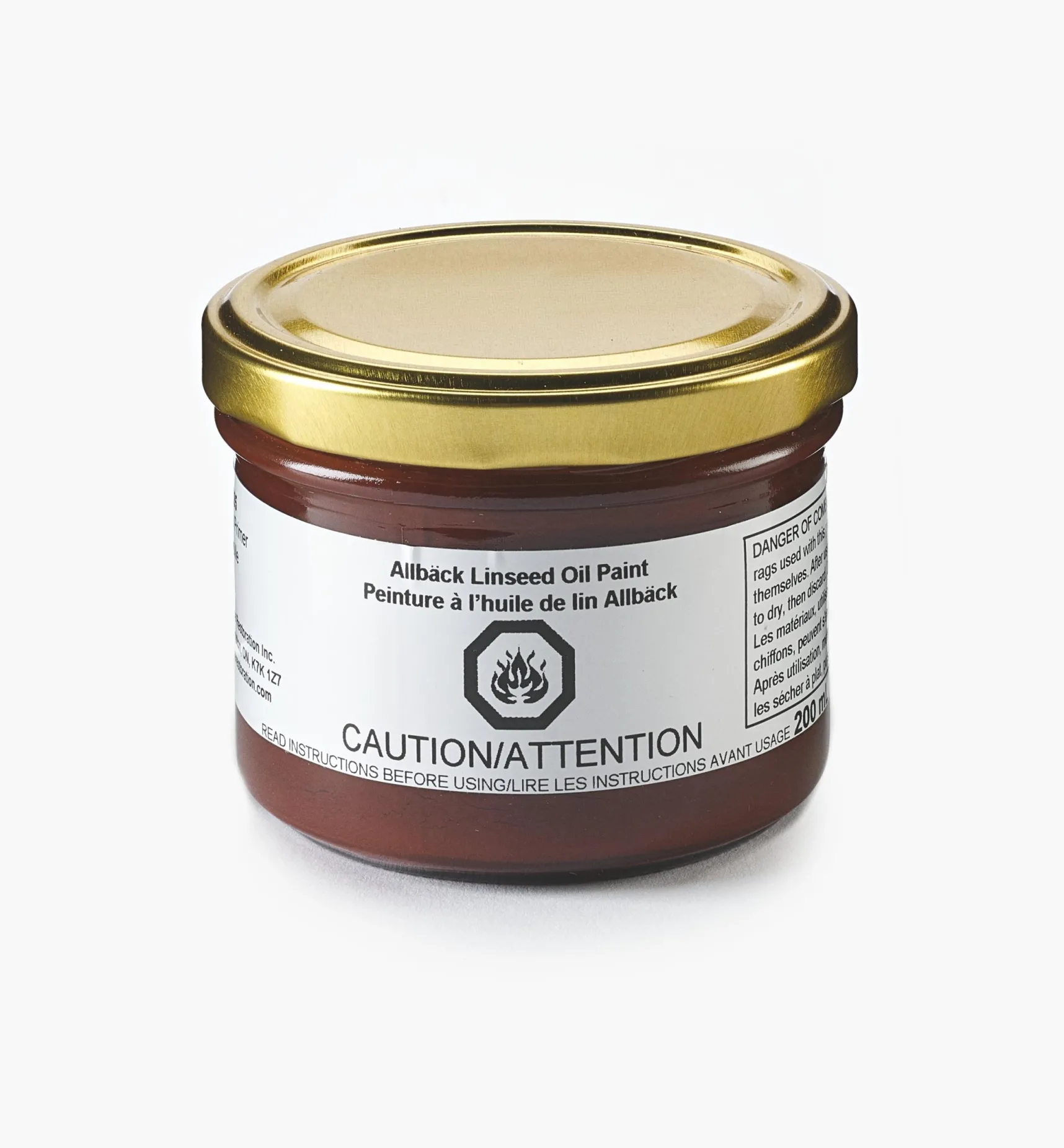 Allbäck Iron Primer Linseed Oil Paint Supplies