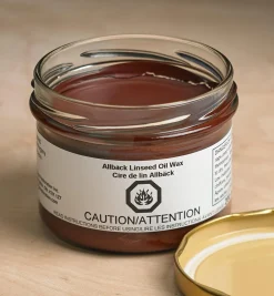 Clearance Allbäck Mahogany Linseed Oil Wax Supplies