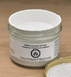 Clearance Allbäck Old White Linseed Oil Paint Supplies