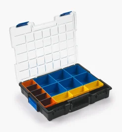 New Allit Pro 15-Compartment Modular Storage Case Storage Organization