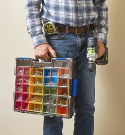 Clearance Allit Pro 23-Compartment Modular Storage Case Storage Organization