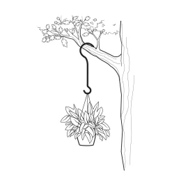 Discount All-Purpose Garden Hooks Container Gardening