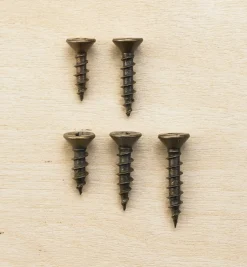 Online Antique Brass Flat-Head Screws Screws