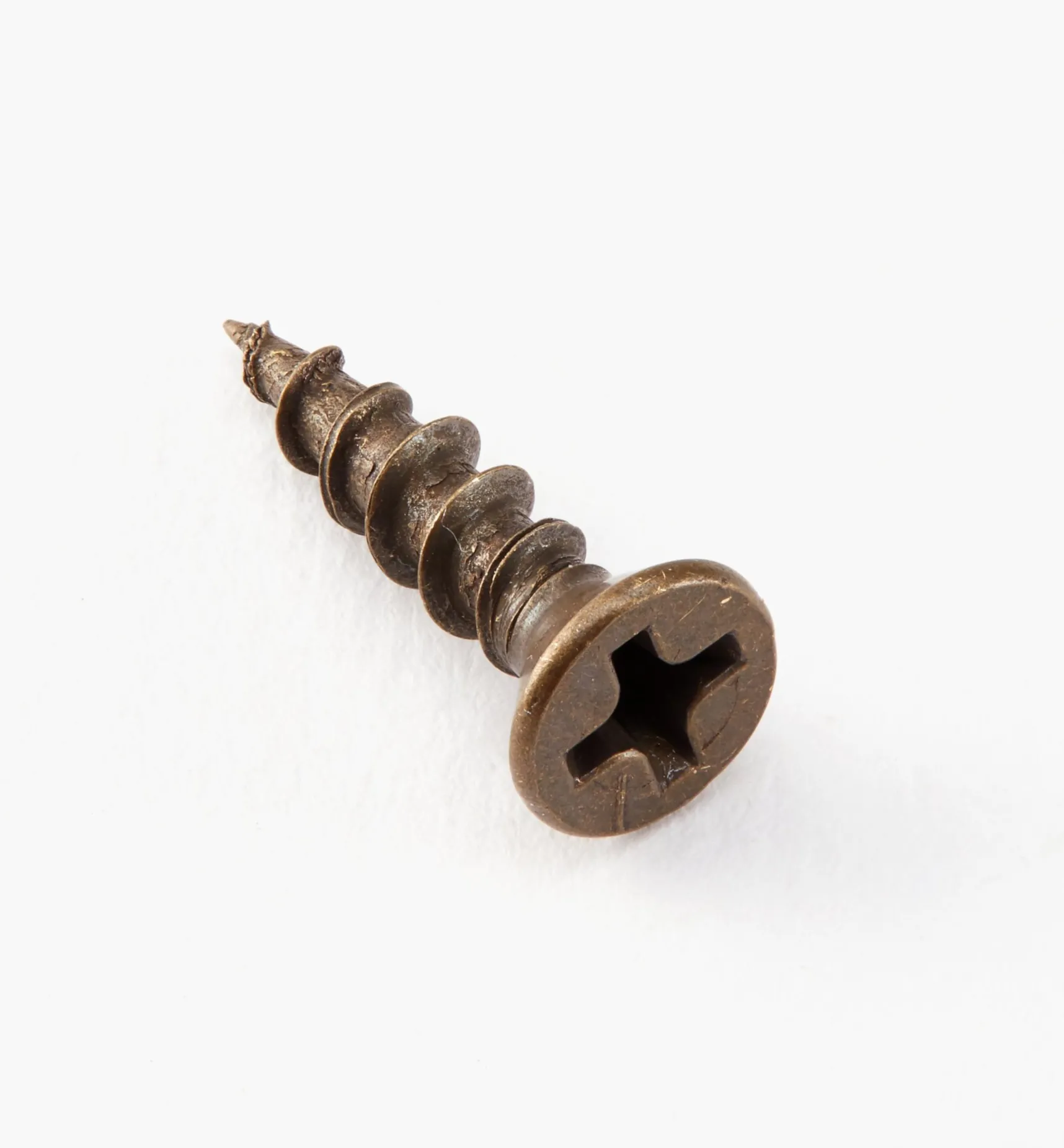 Online Antique Brass Flat-Head Screws Screws