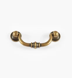 Clearance Antique Brass Ring Rosette Pull Pulls