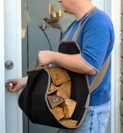 Online Apron Tote Fireplace