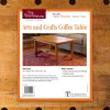 Hot Arts And Crafts Coffee Table Plan Plans