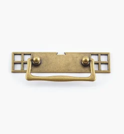 New Arts And Crafts Handle With Backplate Handles
