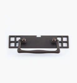 New Arts And Crafts Handle With Backplate Handles