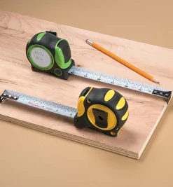 Auto-Lock Write-On Measuring Tapes Marking & Measuring