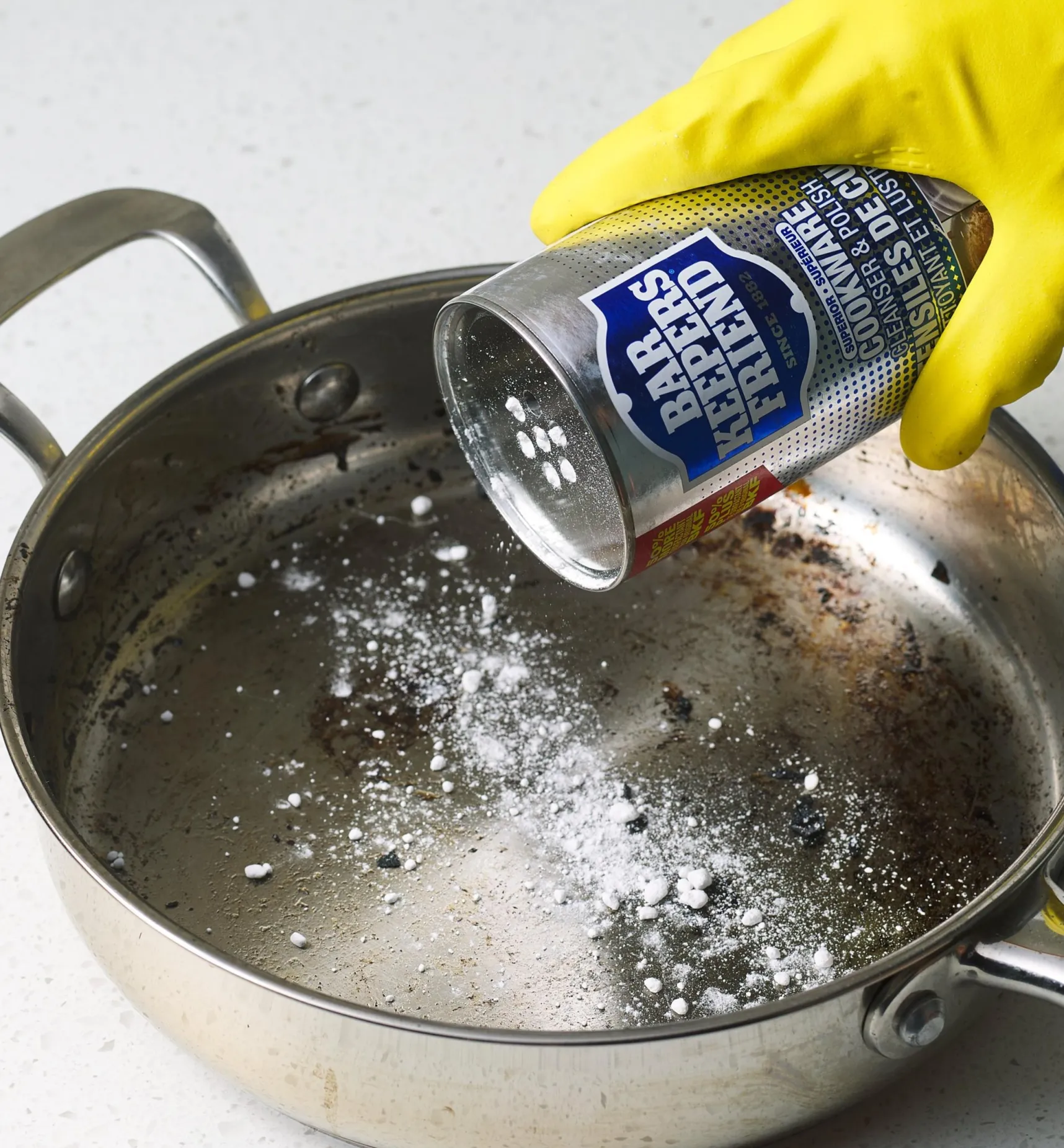 Outlet Bar Keepers Friend Cleaning