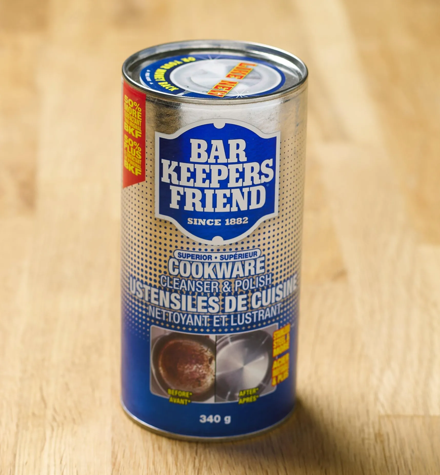 Outlet Bar Keepers Friend Cleaning