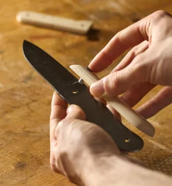 Hot BeaverCraft DIY Belt Knife Kit Knives