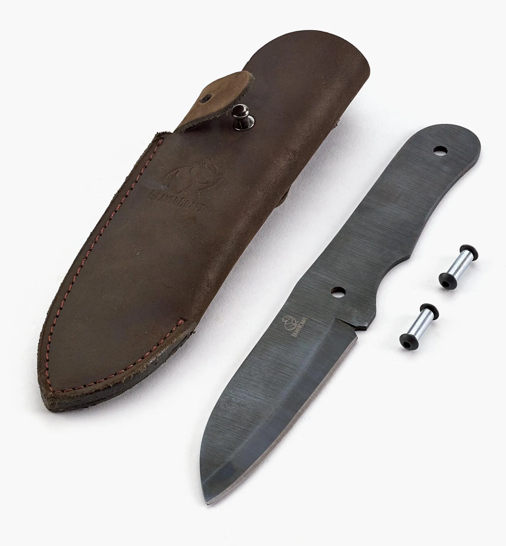 Hot BeaverCraft DIY Belt Knife Kit Knives