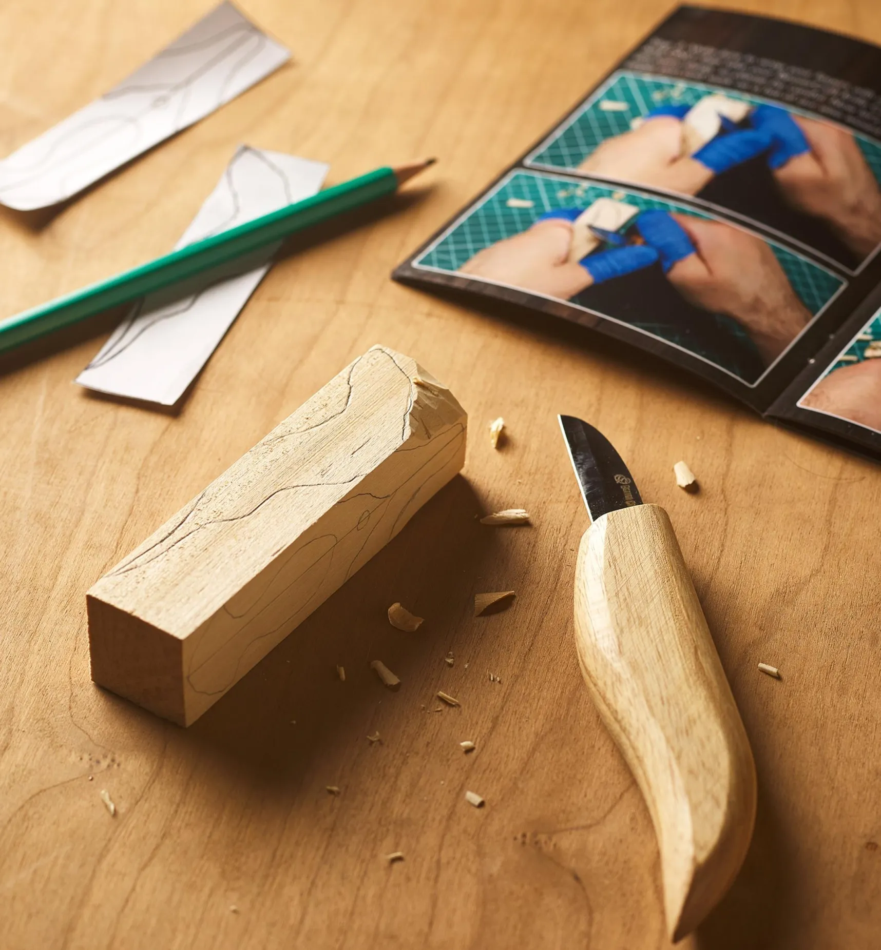 Sale BeaverCraft Wizard Carving Kit Supplies