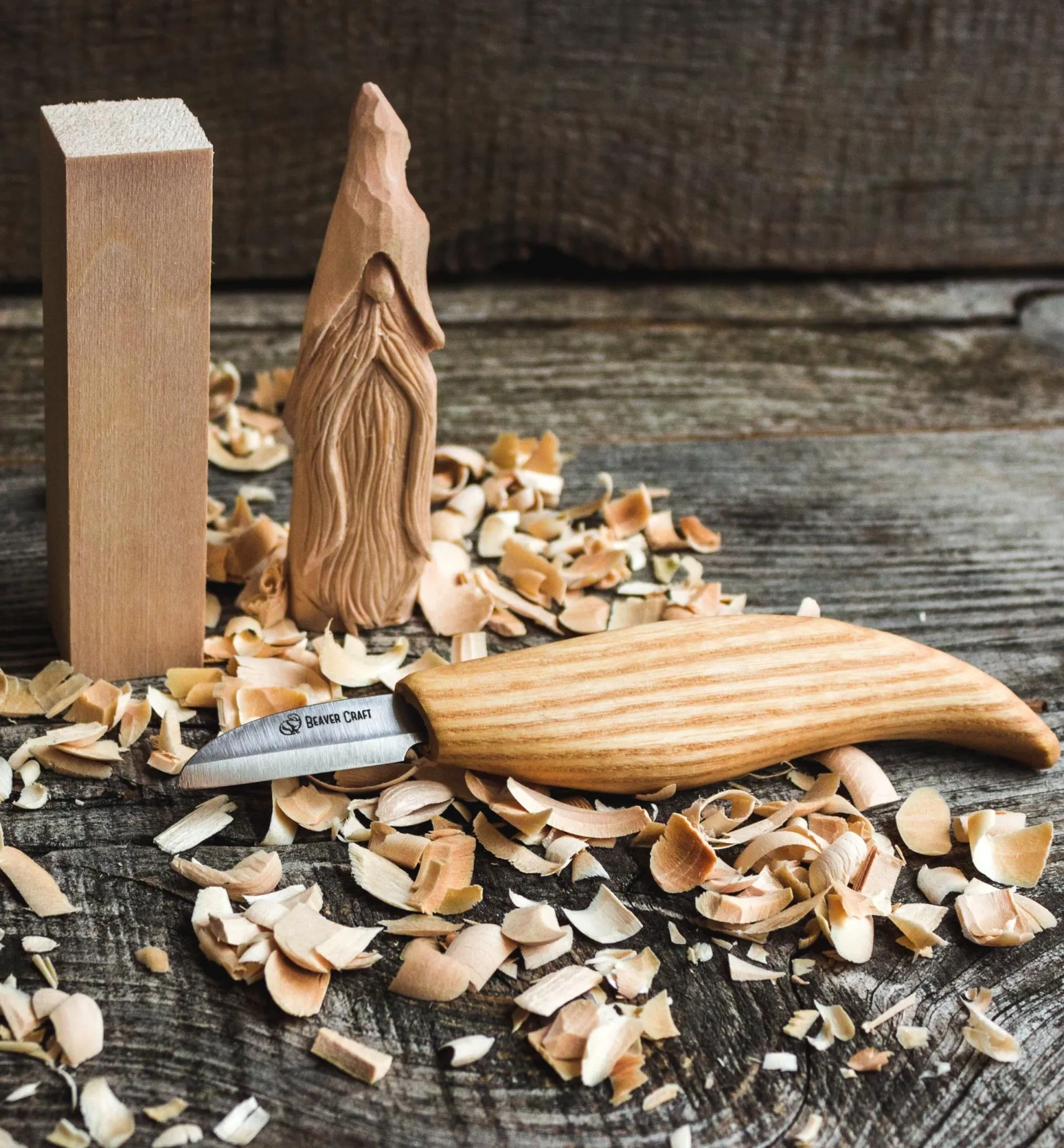 Sale BeaverCraft Wizard Carving Kit Supplies