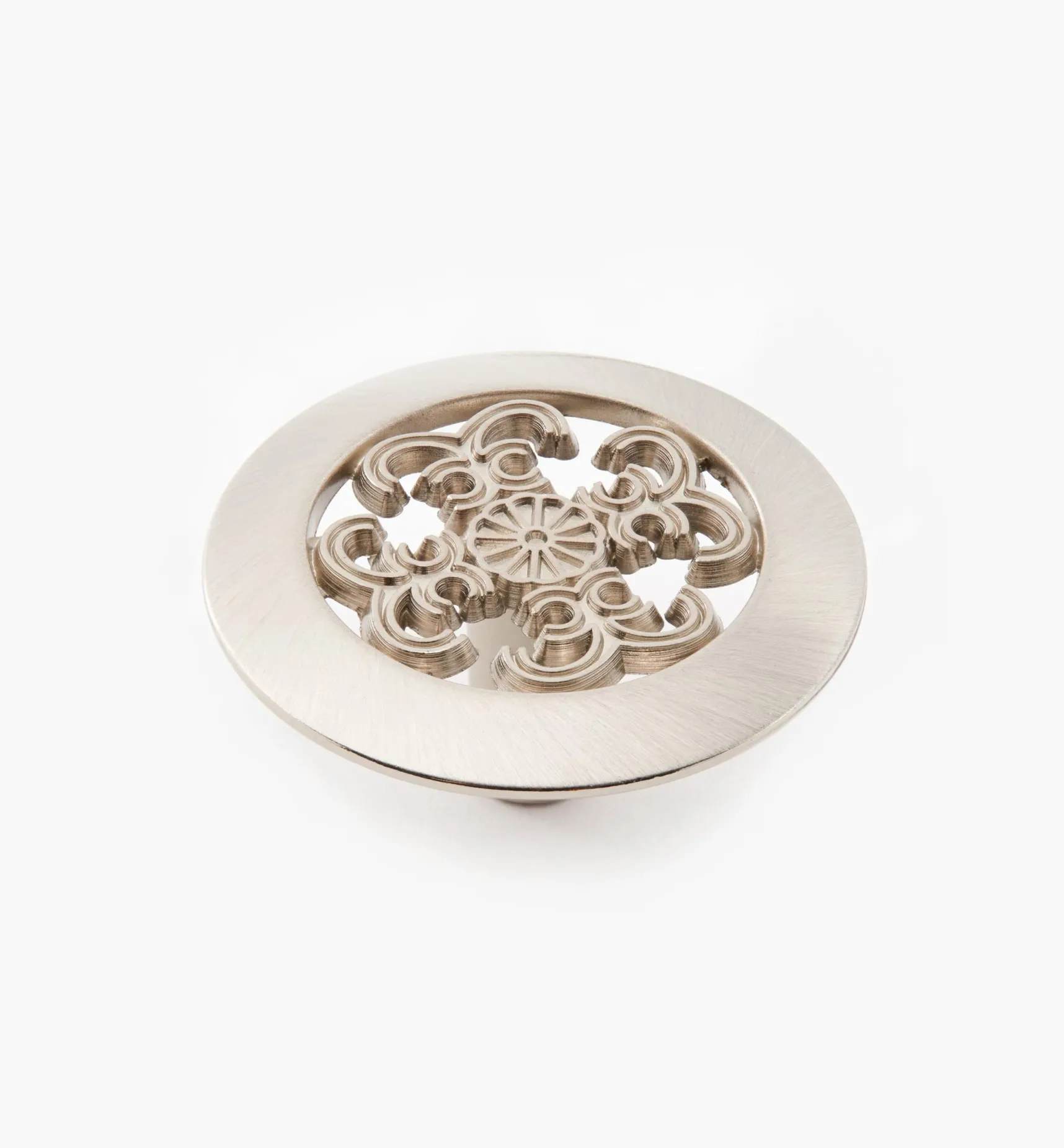 New Belwith Hickory Filigree Knob Knobs