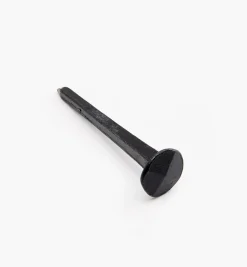 Clearance Black Steel Diamond-Head Forged Nails From Clouterie Rivierre Fasteners